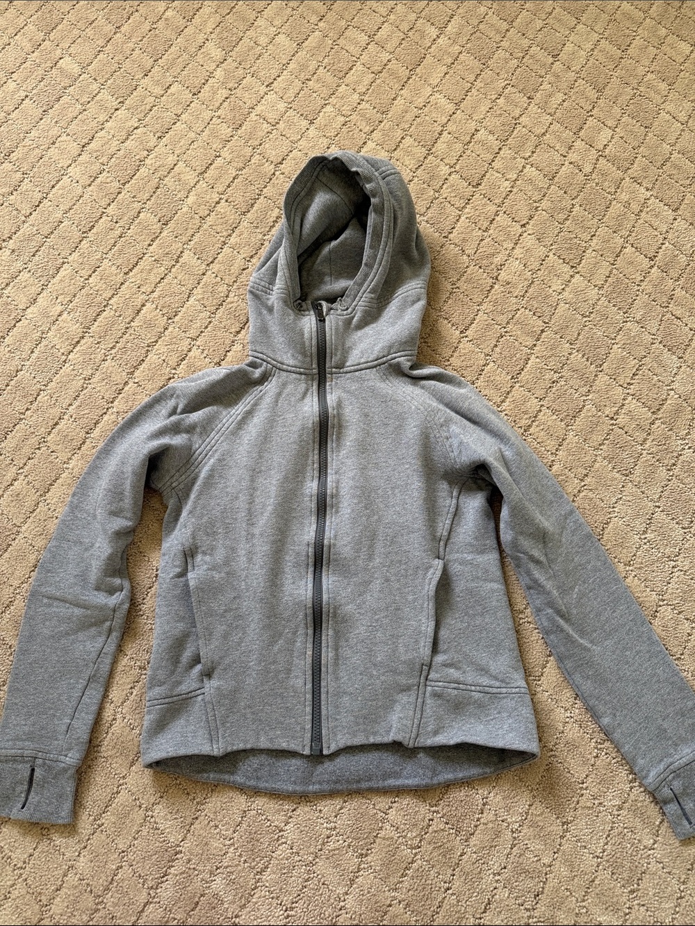 Lululemon Gray Scuba Hoodie